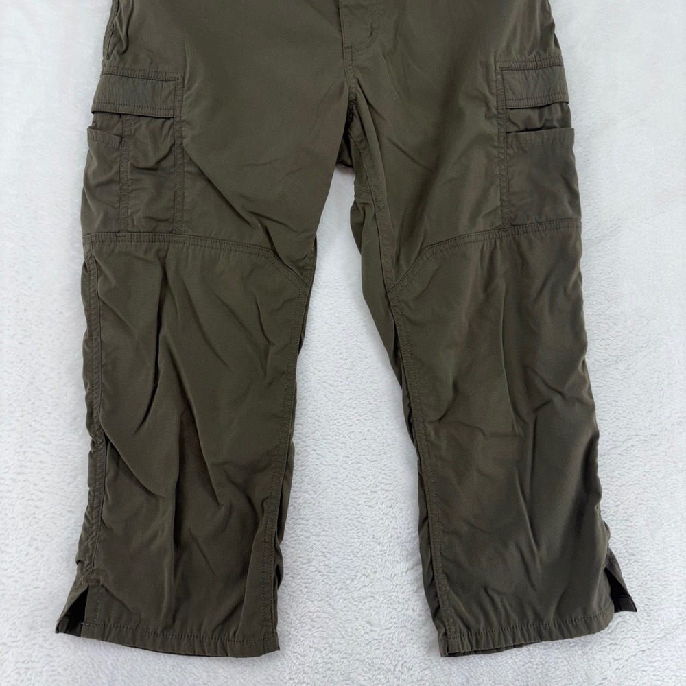 Carhartt Force Women 6 Regular Cargo Pants Green Straight Fit Ripstop 103612 - Picture 9 of 9